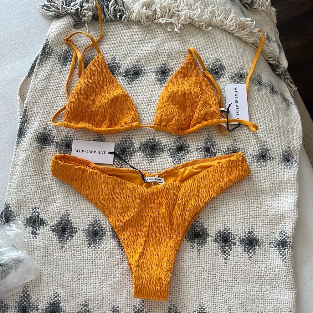We Wore What bikini set